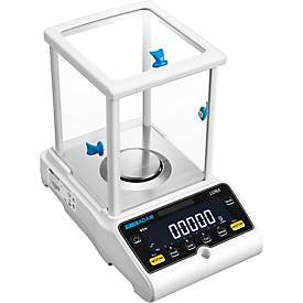 Analysewaage ae Adam Luna LAB 254i, ungeeicht, interne Kalibrierung, Ablesbarkeit 0,0001 g/Wägebereich bis 0,25 kg, RS-232/USB, LC-Display