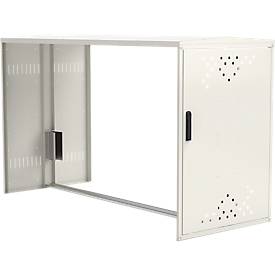 Anbausatz für Fahrradgarage BikeBox 1 G mit Giebeldach