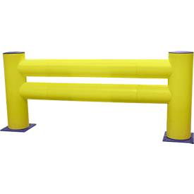 Anfahrschutz Rack Armour, Doppelplanke Typ A 2400 mm