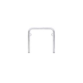 Anlehnbügel WSM, 2-seitig, für Reifen bis B 55 mm, B 750 x T 48 x H 800 mm, Stahl verzinkt, zum Einbetonieren