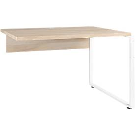 Ansatztisch Player, für Schreibtische Player m. Schubladen, B 1200 oder 1700 mm