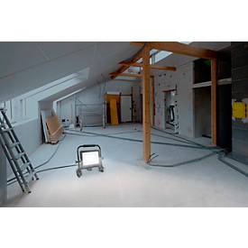 ANSMANN FL20W-AC LED Arbeitsstrahler, 2.200 Lumen, 20 W, IP65, Stoßfest, mit Tragegriff, schwarz