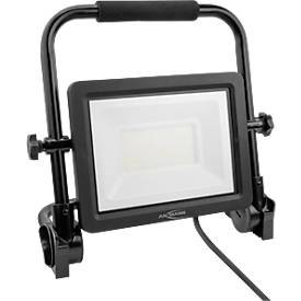 ANSMANN FL50W-AC LED Arbeitsstrahler, Kabelgebunden, 5.400 Lumen, IP65, Stoßfest, 360° Leuchtenkopf und Tragegriff, schwarz