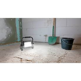 ANSMANN LED Arbeitsleuchte FL20W-R, 2.000 Lumen, Wiederaufladbarer 4.400 mAh Akku, Spritzwassergeschützt (IP54), schwarz