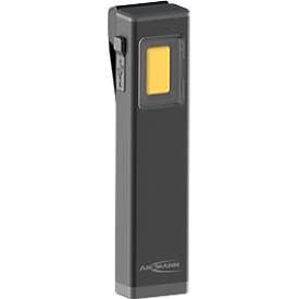 ANSMANN Mini-Booster 500R Arbeitsleuchte, Boost-Funktion, bis zu 500 Lumen, COB-LED, 6000K, mit Magnet und Clip, schwarz