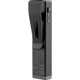 ANSMANN Mini-Booster 500R Arbeitsleuchte, Boost-Funktion, bis zu 500 Lumen, COB-LED, 6000K, mit Magnet und Clip, schwarz