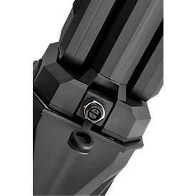 ANSMANN WL11500R Doppel-LED Baustrahler, 11.500 Lumen, 2× 36W-SMD LEDs, Akku- und Netzbetrieb, Verstellbar, Stativ und Magnetfuß, schwarz