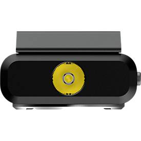 ANSMANN WL1200R-DS Arbeitsleuchte, 1.200 Lumen, Akku, IPX6/IK07, Drei Helligkeitsstufen, mit Haltemagneten und Gürtelclip, schwarz