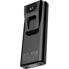 ANSMANN WL1200R-DS Arbeitsleuchte, 1.200 Lumen, Akku, IPX6/IK07, Drei Helligkeitsstufen, mit Haltemagneten und Gürtelclip, schwarz