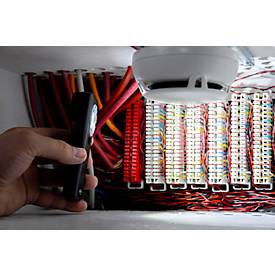 ANSMANN WL1200R-DS Arbeitsleuchte, 1.200 Lumen, Akku, IPX6/IK07, Drei Helligkeitsstufen, mit Haltemagneten und Gürtelclip, schwarz