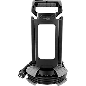 ANSMANN WL14000AC Vierfach-LED Strahler, 14.000 Lumen, 4× 30 W-SMD LEDs, Netzbetrieb, Verstellbar, Stativ und Magnetfuß, schwarz