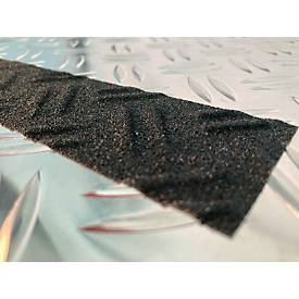 Antirutschband Durable Duraline Grip+, verformbar, für Innen & Außen, DIN 51130, selbstklebend, grobkörnige Beschichtung, 1 Rolle mit L 15 m x B 50 mm, Aluminium, schwarz