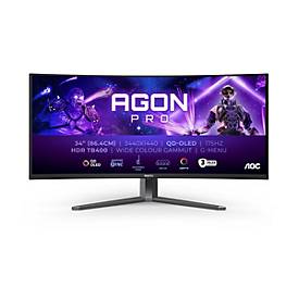 AOC AGON PRO AG346UCD - OLED-Monitor - Gaming - gebogen - 86.36 cm (34')