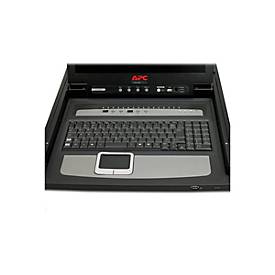 APC LCD Console - KVM-Konsole mit KVM-Switch - 16 Anschlüsse - PS/2 - 43.2 cm (17')