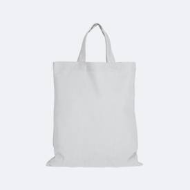 Apothekertasche TEXXILLA, 2 kurze Trageschlaufen, OEKO-TEX® STANDARD 100, L 220 x B 260 mm, Baumwolle, weiß