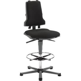 Arbeits-Stuhl COUNTER Sintec mit Gleitern