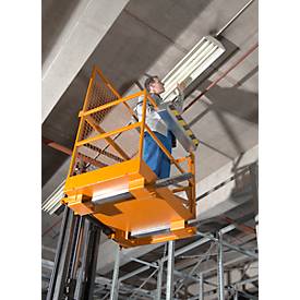 Arbeitsbühne MB-D, orange RAL 2000