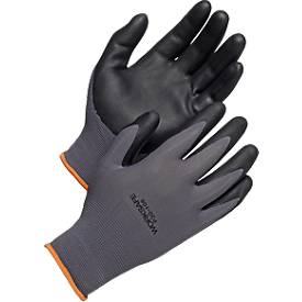 Arbeitshandschuhe Worksafe P30-106, CE Cat 2, Nitril/Nylon, Größe 9-11, 12 Paar