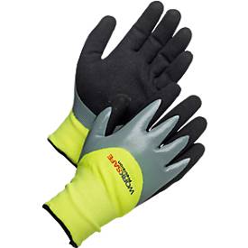 Arbeitshandschuhe Worksafe P30-120W, CE Cat 2, Acryl/Nitril, wasserdicht, Größe 9-11, 6 Paar