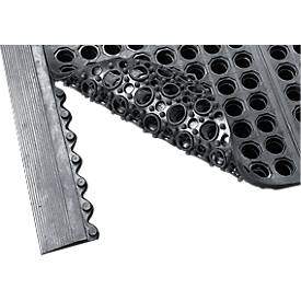 Arbeitsplatzmatte Yoga Octa Basic, offene Oberfläche, schwarz, 1 Stück