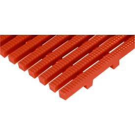 Arbeitsplatzmatte Yoga Roll®, 910 mm breit, rot