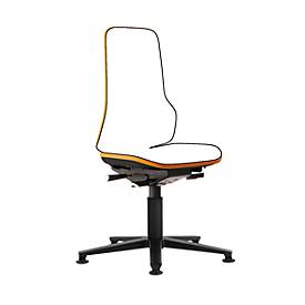 Arbeitsstuhl bimos NEON, Permanentkontakt/Synchronmechanik, Grundmodell ohne Polsterelement, kombinierb., div. Varianten