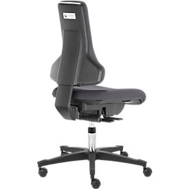 Arbeitsstuhl Tec profile IS 2011 AB, Synchronmechanik mit automat. Sitzneigeverst., o. Armlehnen, platingrau