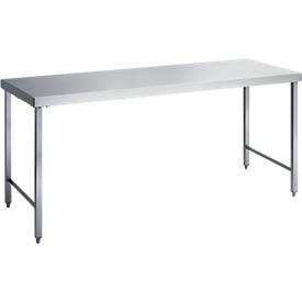 Arbeitstisch, Edelstahl, 1600 x 700 x 850 mm