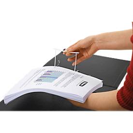 Archiv-Abheftbügel Bankers Box Archive Clip, 100 Stück, weiß