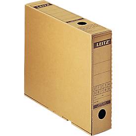 Archiv-Schachtel mit Verschlusslasche von LEITZ® 6084