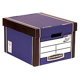 Archivbox BANKERS BOX® Premium Classic, für A4-Formate, stapelbar bis 6 Stück, 100 % Recycling-Karton, B 330 x T 381 x H