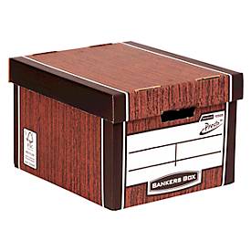 Archivbox BANKERS BOX® Premium Classic, für A4-Formate, stapelbar bis 6 Stück, 100 % Recycling-Karton, B 330 x T 381 x H