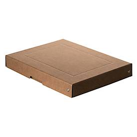 FALKEN Aufbewahrungsbox PURE - Karton - Braun - 24 x 32 x 4 cm - Image 3