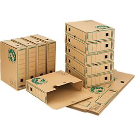 Archivschachtel Bankers Box® Earth, DIN A4, Rückenbreite 80 mm, 100 % Recycling-Karton, 20 Stück