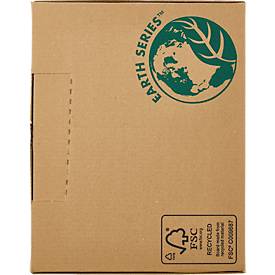 Archivschachtel Bankers Box® Earth, DIN A4, Rückenbreite 80 mm, 100 % Recycling-Karton, 20 Stück