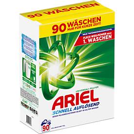 Ariel Universal+ Vollwaschmittel, Pulverwaschmittel, strahlende Reinheit, frischer Duft, 90 Waschladungen