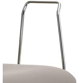 Armlehnen, für Besucherstuhl ZEROS´SE, chrom