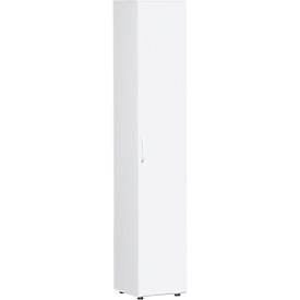 Armoire de classement PALENQUE, 6 HC, l. 400 x P 420 x H 2160 mm, blanc