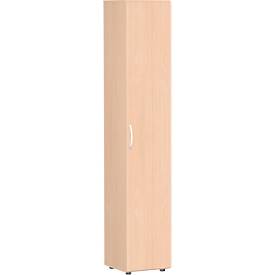 Armoire de classement PALENQUE, 6 HC, l. 400 x P 420 x H 2160 mm, coloris hêtre