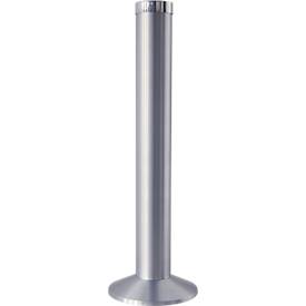 Aschenbecher 'Säule', Aluminium, Ø 300 x H 780 mm, mattiert