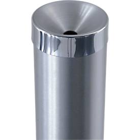 Aschenbecher 'Säule', Aluminium, Ø 300 x H 780 mm, mattiert