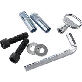 Ascher-Abfallbehälter für innen und außen, 880 x 330 x 280 mm