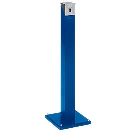 Ascher-Standsäule SG 105E, eckig, enzianblau