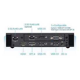 ASUS ExpertCenter PN43 SN100AD - Mini-PC - N-series N100 - RAM 4 GB - SSD 128 GB - NVMe - UHD Graphics - Wi-Fi 6E, 1GbE, 2.5GbE, Bluetooth 5.2 - WLAN: 802.11a/b/g/n/ac/ax (Wi-Fi 6E)