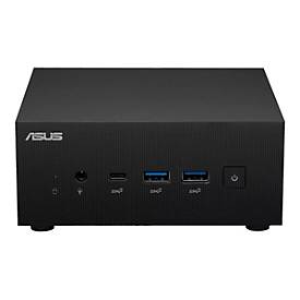 ASUS ExpertCenter PN64 S7018MDE1 - Ultra kompakter Mini-PC - Core i7 13700H / 2.4 GHz - RAM 16 GB - SSD 512 GB - NVMe - Intel Iris Xe Grafik - 1GbE, 2.5GbE, Wi-Fi 6E, Bluetooth 5.2 - WLAN: 802.11a/b/g/n/ac/ax (Wi-Fi 6E)