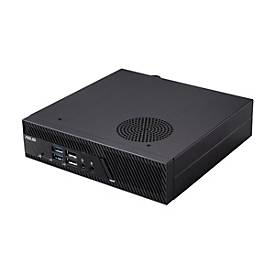ASUS PB63 B3200MH - Mini-PC - Core i3 i3-14100 / 3.5 GHz - RAM 8 GB - SSD 256 GB - NVMe - UHD Graphics 730 - Wi-Fi 6E, Bluetooth 5.2, 1GbE - WLAN: 802.11a/b/g/n/ac/ax (Wi-Fi 6E)