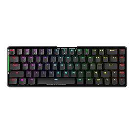 ASUS ROG Falchion - Tastatur - Hintergrundbeleuchtung - kabellos - USB, 2.4 GHz - AZERTY