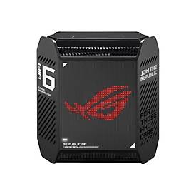 ASUS ROG Rapture GT6 - WLAN-System - (2 Router) - bis zu 539 m² - Netz 1GbE, 2.5GbE - Wi-Fi 6