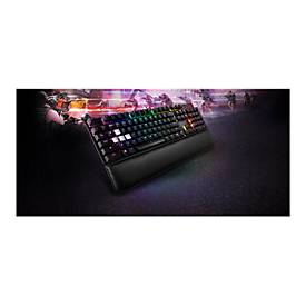 Image of ASUS ROG Strix Scope NX Deluxe - Tastatur - Hintergrundbeleuchtung - USB - Schweiz - Tastenschalter: ROG NX Red