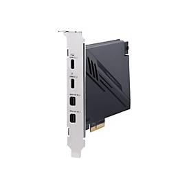 ASUS ThunderboltEX 4 - Thunderbolt-Adapter - PCIe 3.0 x4 - Thunderbolt 4 x 2 - Schwarz